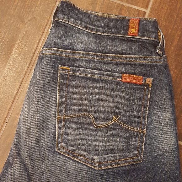 7 For All Mankind Jeans Boy Cut - Picture 2 of 7
